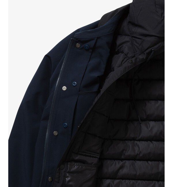 LACOSTE「3WAY 中綿ダウン ハンティングコート」|ダウン|