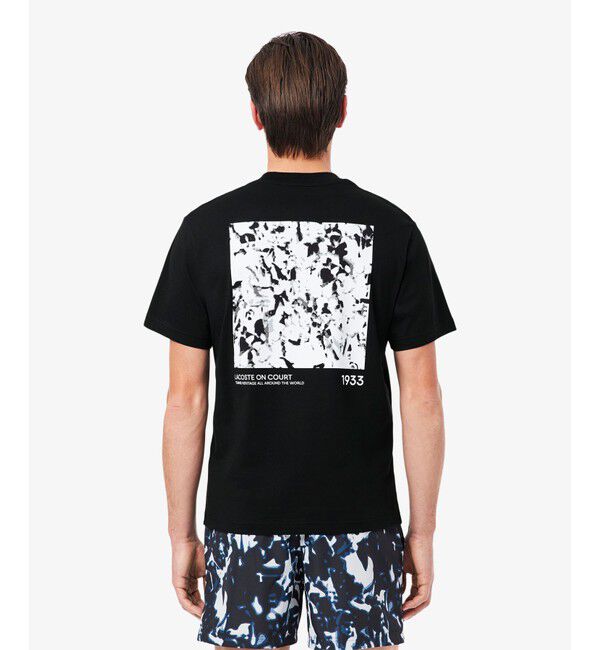 LACOSTE「オーディエンスバックプリントTシャツ」|Tシャツ・カットソー|
