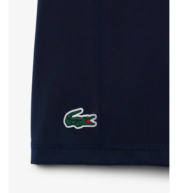 LACOSTE「ウルトラドライ鹿の子地ポロドレス」|ワンピース|