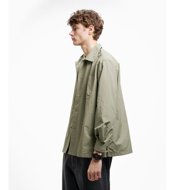 LACOSTE「ナイロンリップシャツジャケット」|シャツ・ブラウス|
