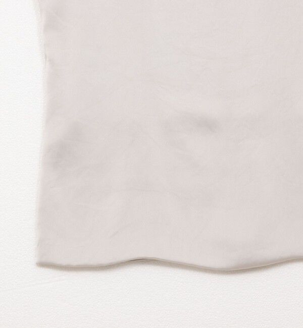 NOLLEY'S「《手洗い可能》サテン&times;ベア天2WAYタンクトップ」|タンクトップ|