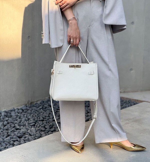 NOLLEY'S「ひねり金具付きワンハンドルバッグ【WEB STAFF守屋☆別注アイテム】」|ショルダー・メッセンジャー|