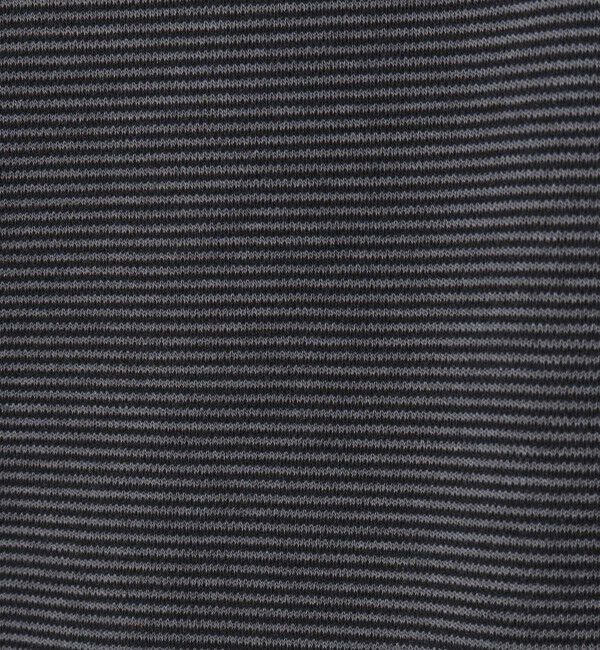 NOLLEY'S goodman「《ビジカジ対応》セミシルケットスムース ボーダードレスTシャツ 25SS」|Tシャツ・カットソー|