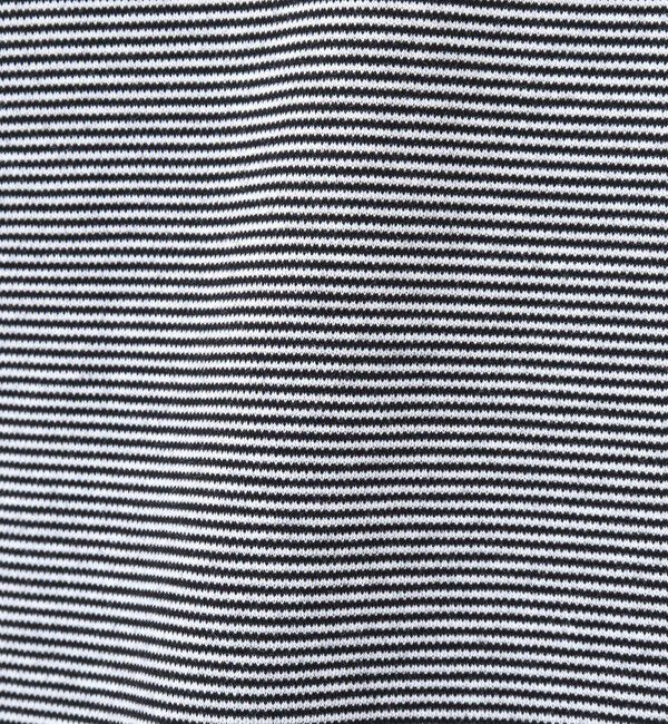 NOLLEY'S goodman「《ビジカジ対応》セミシルケットスムース ボーダードレスTシャツ 25SS」|Tシャツ・カットソー|