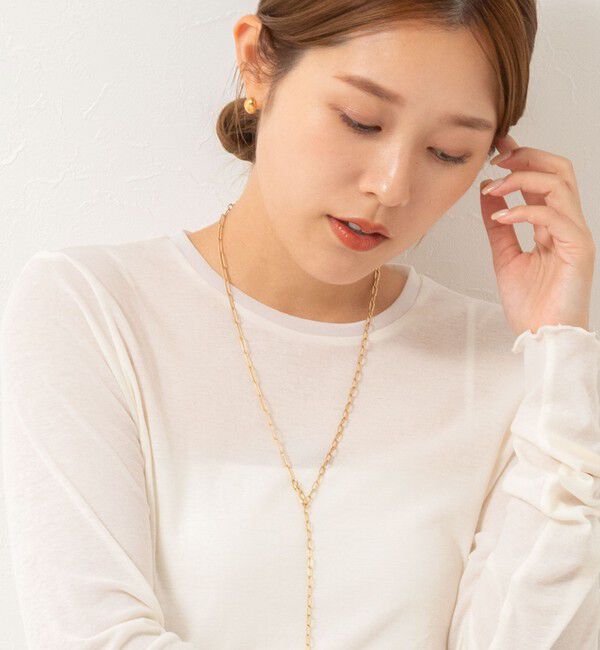 NOLLEY'S「ウォッシャブルシアーフライスロンT」|Tシャツ・カットソー|