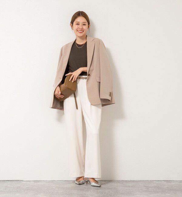 NOLLEY'S「ウォッシャブルシアーフライスロンT」|Tシャツ・カットソー|