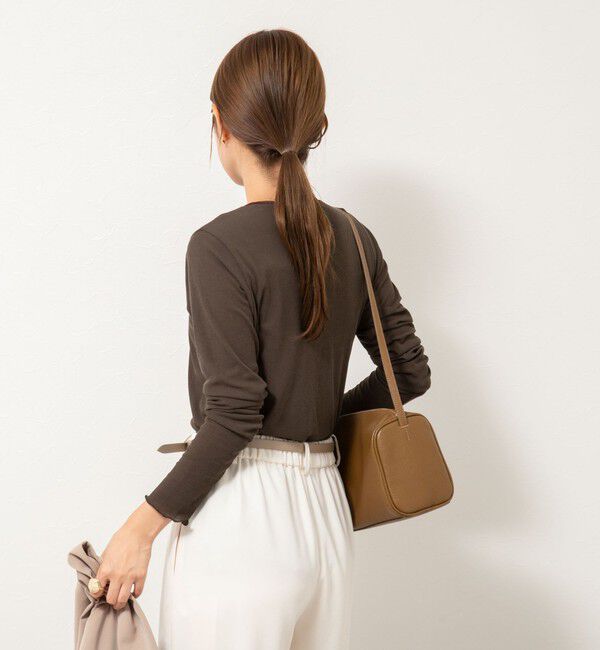 NOLLEY'S「ウォッシャブルシアーフライスロンT」|Tシャツ・カットソー|