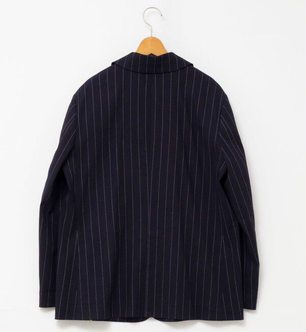 NOLLEY'S「【WEB＆一部店舗限定色アイテム】ウォッシャブルストライプオーバージャケット」|テーラードジャケット|