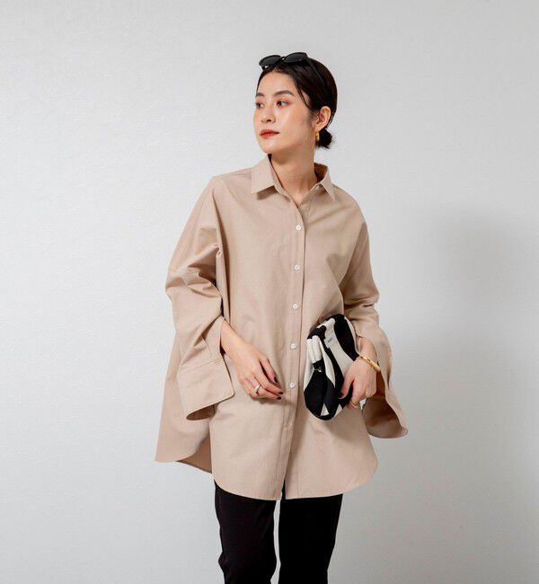 MAQWEL「【MAQWEL/マクウェル】ウォッシャブルオックスシャツ」|シャツ・ブラウス|