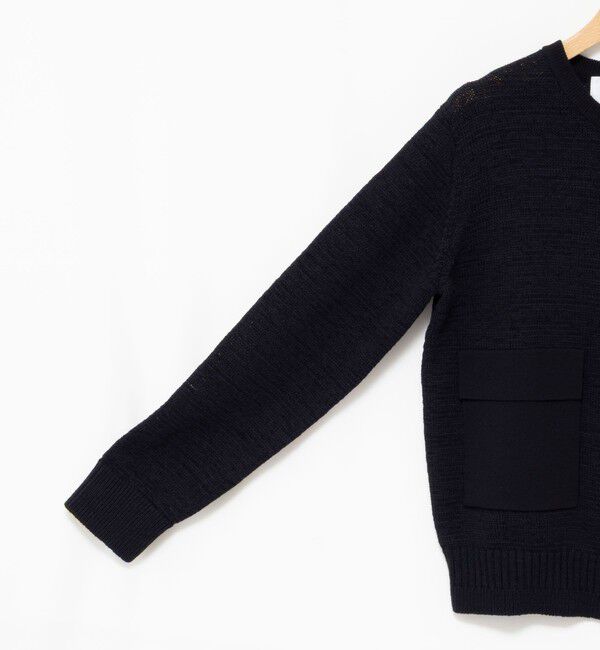 Rie Miller「《手洗い可能》テープヤーンZIP UPカーディガン」|カーディガン|