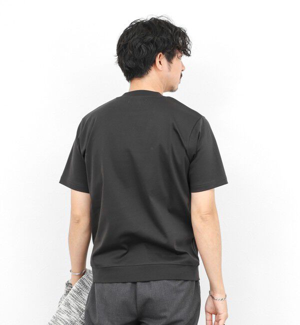 NOLLEY'S goodman「《ビジカジ対応》シルケットスムース クルーネックドレスTシャツ 26SS」|Tシャツ・カットソー|