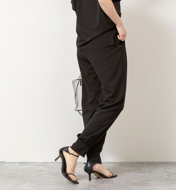 NOLLEY'S「【WEB＆一部店舗限定カラー】《セットアップ対応》ジョーゼットジョガーパンツ」|チノ|