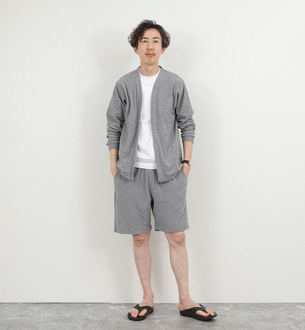 NOLLEY'S goodman「《セットアップ対応》ボタンレス パイルカーディガン 26SS」|カーディガン|