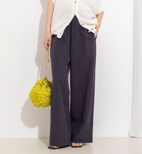 NOLLEY'S「ウォッシャブルセルロースリネンイージーパンツ」|その他|