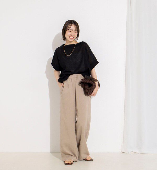 NOLLEY'S「ウォッシャブルセルロースリネンイージーパンツ」|その他|