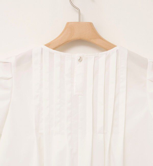 NOLLEY'S「《セットアップ対応》ウォッシャブルアクティブストレッチタックブラウス」|シャツ・ブラウス|