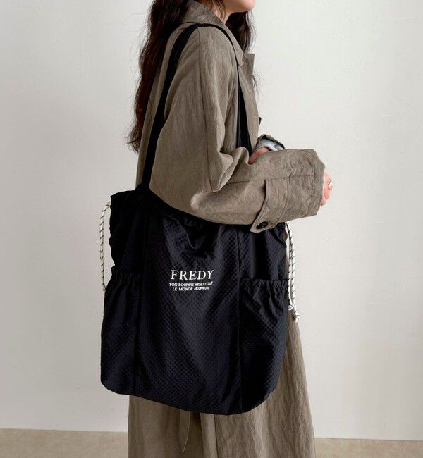 fredy emue「撥水サッカーサイドポケットトートバッグ」|トートバッグ|