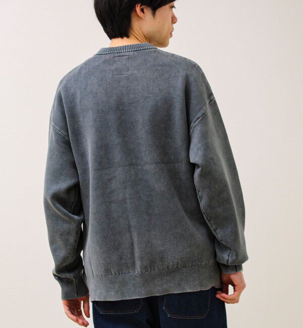 GLOSTER「【BOYエンブレム刺繍】Wフェイス フェードプルオーバーニット」|ニット・セーター|