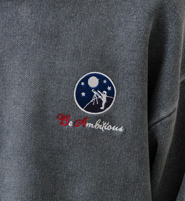 GLOSTER「【BOYエンブレム刺繍】Wフェイス フェードプルオーバーニット」|ニット・セーター|