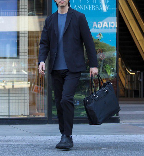 GLOSTER「【セットアップ対応】リネンタッチドビーイージーパンツ」|チノ|