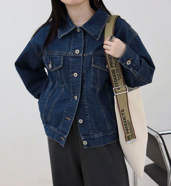 fredy emue「【OUTDOOR PRODUCTS 】ジャガードロゴテープワンショルトートバッグ」|トートバッグ|