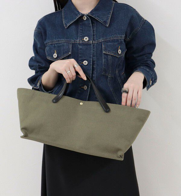 fredy emue「【ARTESANOS/アルテサノス】 レザーハンドルキャンバストートバッグ」|ショルダー・メッセンジャー|