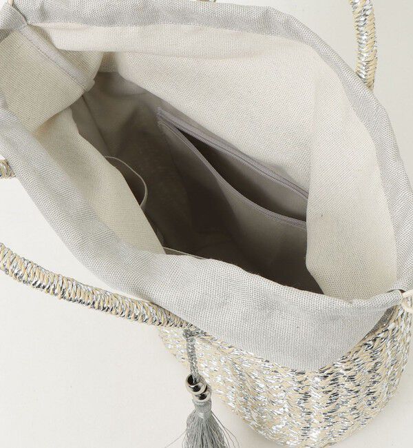 fredy emue「メタリックフィルムカゴバッグ」|かごバッグ|