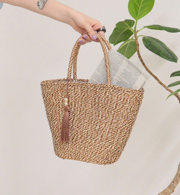 fredy emue「メタリックフィルムカゴバッグ」|かごバッグ|