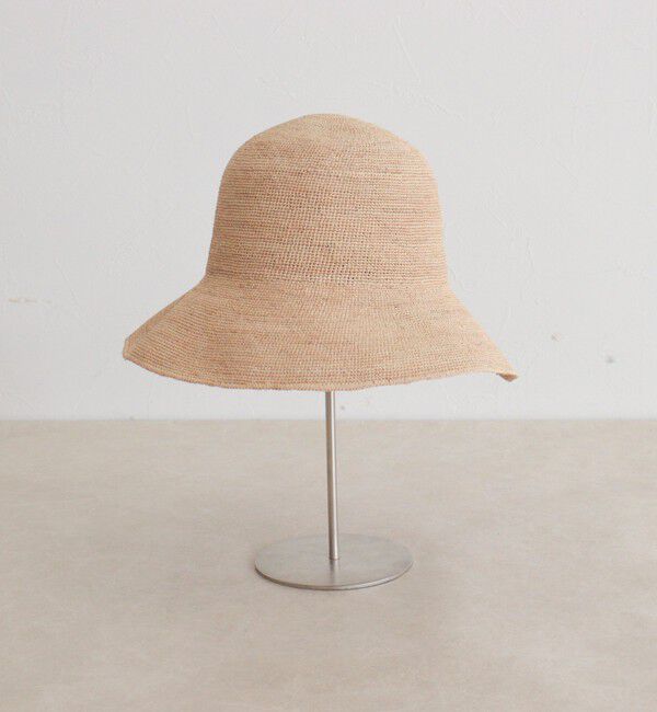 fredy emue「ラフィアつば広ハット」|ハット|