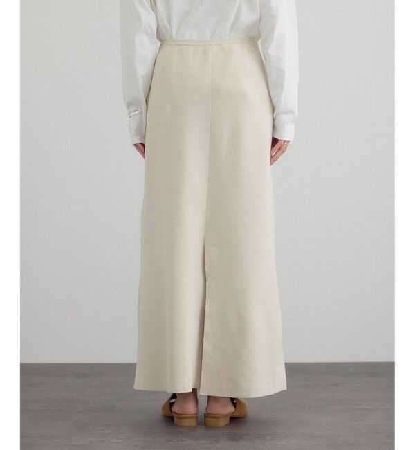 SALON adam et rope'「ナローロングスカート-CreamyCotton /クリーミーコットン-」|スカート|