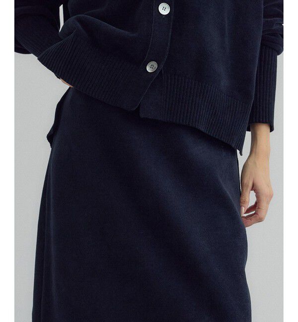 SALON adam et rope'「ナローロングスカート-CreamyCotton /クリーミーコットン-」|スカート|