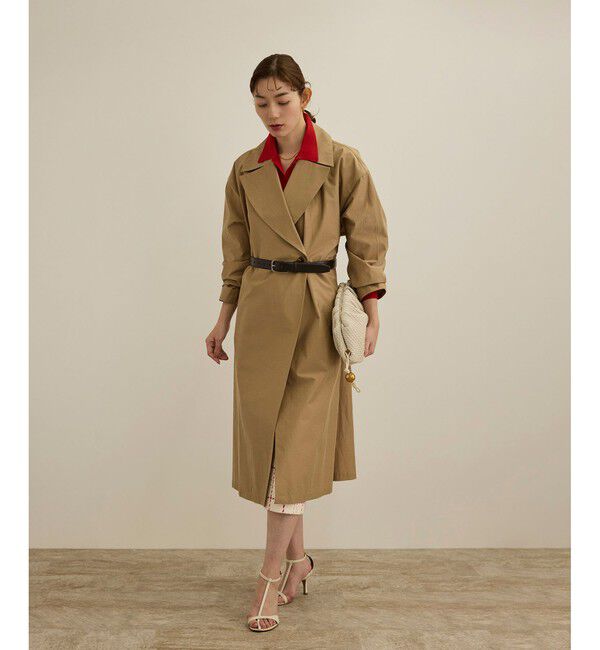 ROPE「シグネットバックルレザーワイドベルト」|ベルト|