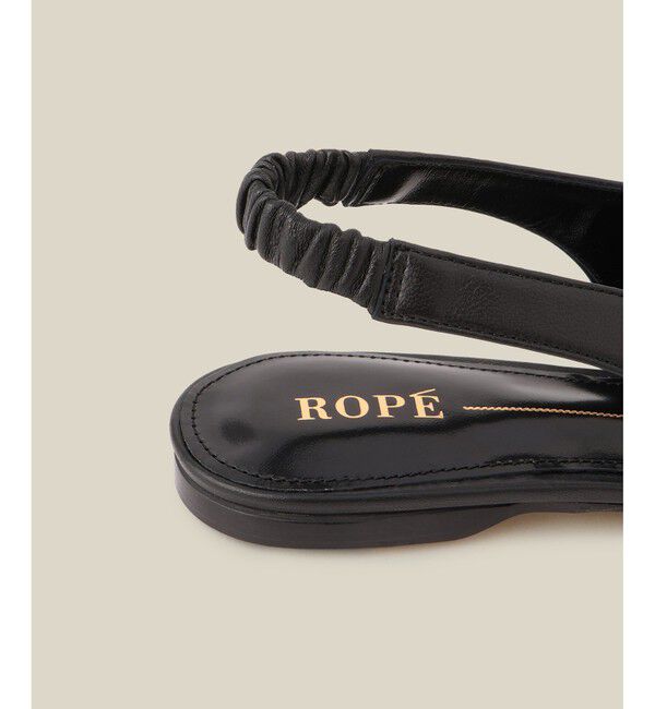 ROPE「ポインテッドVカットパンプス」|パンプス|