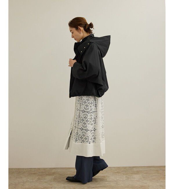 ROPE「シルク混タフタギャザーマウンテンパーカー/イージーケア」|その他|