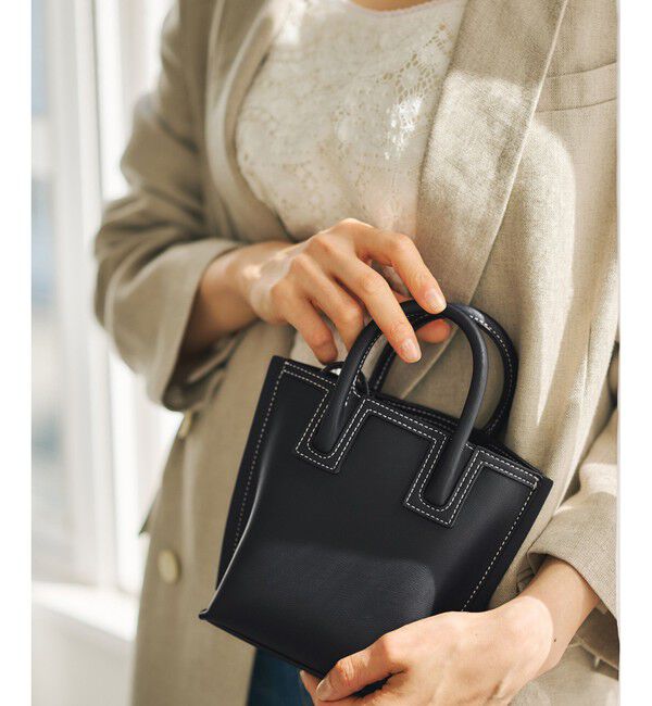 ROPE「【E'POR】Ree BAG Mini【WEB限定】【25SS】」|ショルダー・メッセンジャー|ネイビー(40)