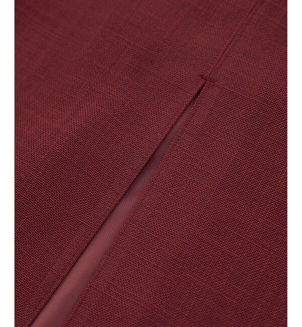 ROPE「リネンライク ポケット付きタイトスカート/イージーケア」|スカート|