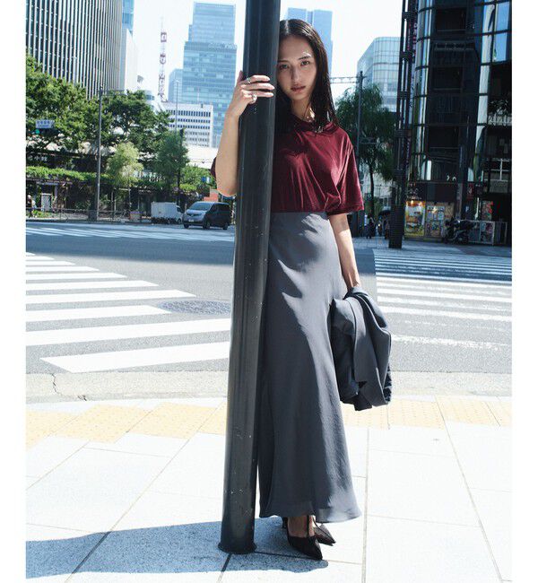 ROPE「シアーベロアTシャツ/イージーケア」|Tシャツ・カットソー|