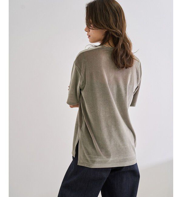 ROPE「シアーベロアTシャツ/イージーケア」|Tシャツ・カットソー|