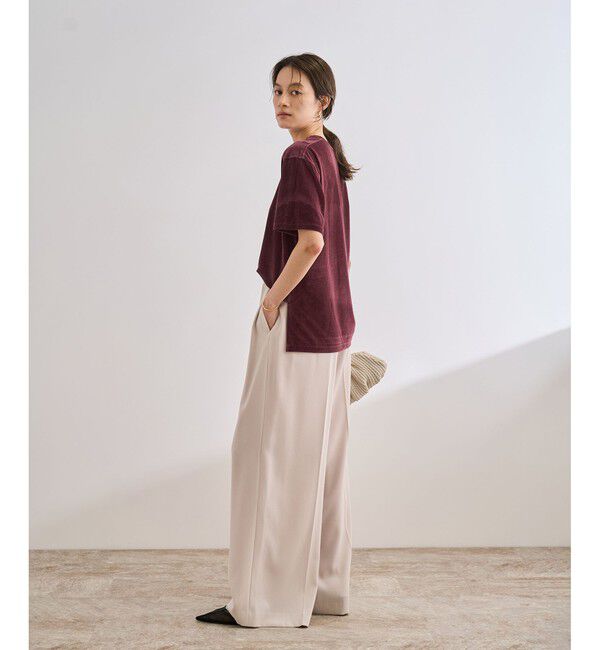 ROPE「シアーベロアTシャツ/イージーケア」|Tシャツ・カットソー|