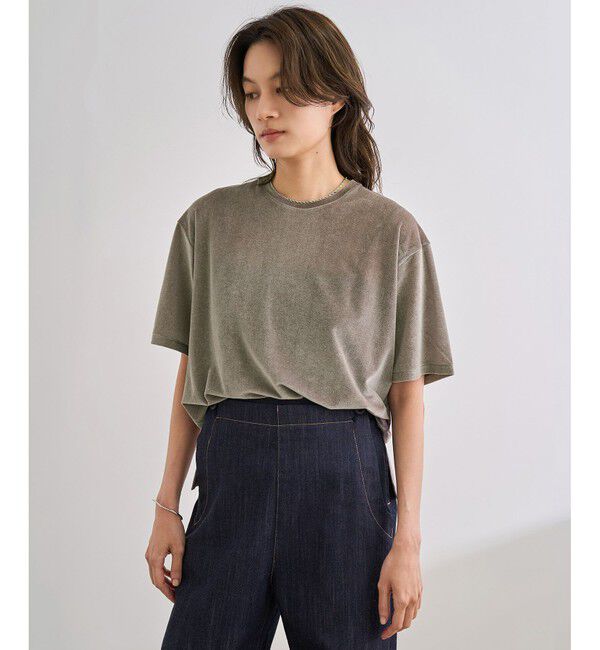 ROPE「シアーベロアTシャツ/イージーケア」|Tシャツ・カットソー|