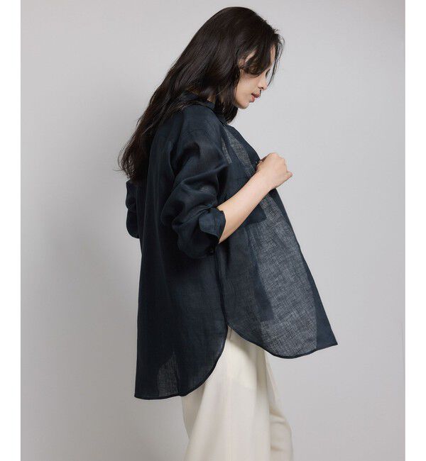 ROPE「ヨーロピアンリネンレギュラーシャツ/イージーケア」|シャツ・ブラウス|