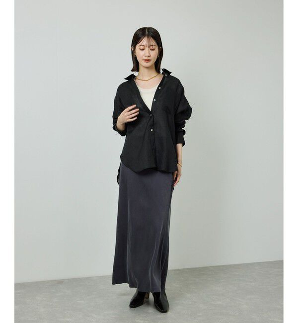 ROPE「ヨーロピアンリネンレギュラーシャツ/イージーケア」|シャツ・ブラウス|