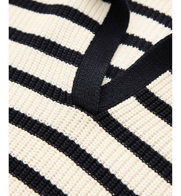 ROPE「オーガニックコットンポロ襟プルオーバー/イージーケア」|ニット・セーター|