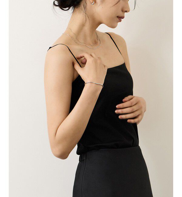 ROPE「【Lala Vie(ララヴィ)】別注カップ付きキャミソール(巾着付き)/イージーケア」|キャミソール|