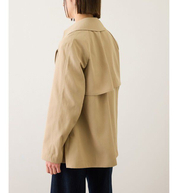 ROPE「【撥水加工】ライトミドル丈トレンチコート」|トレンチコート|