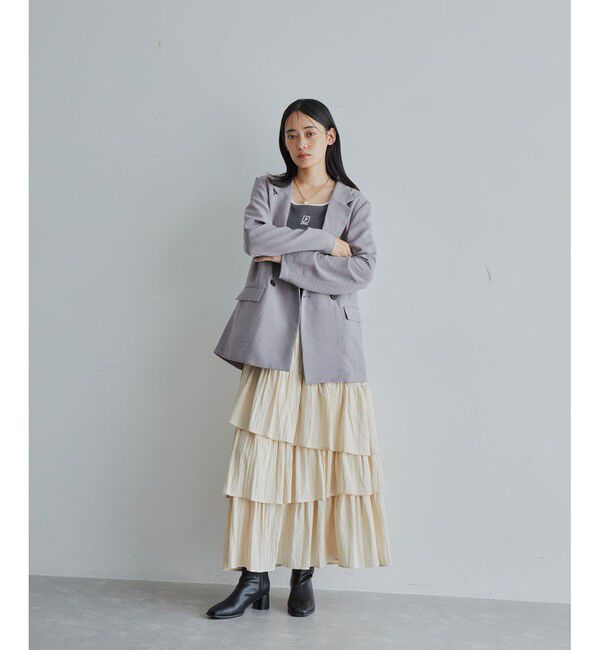 VIS「美easyテーラードジャケット【洗える】」|テーラードジャケット|