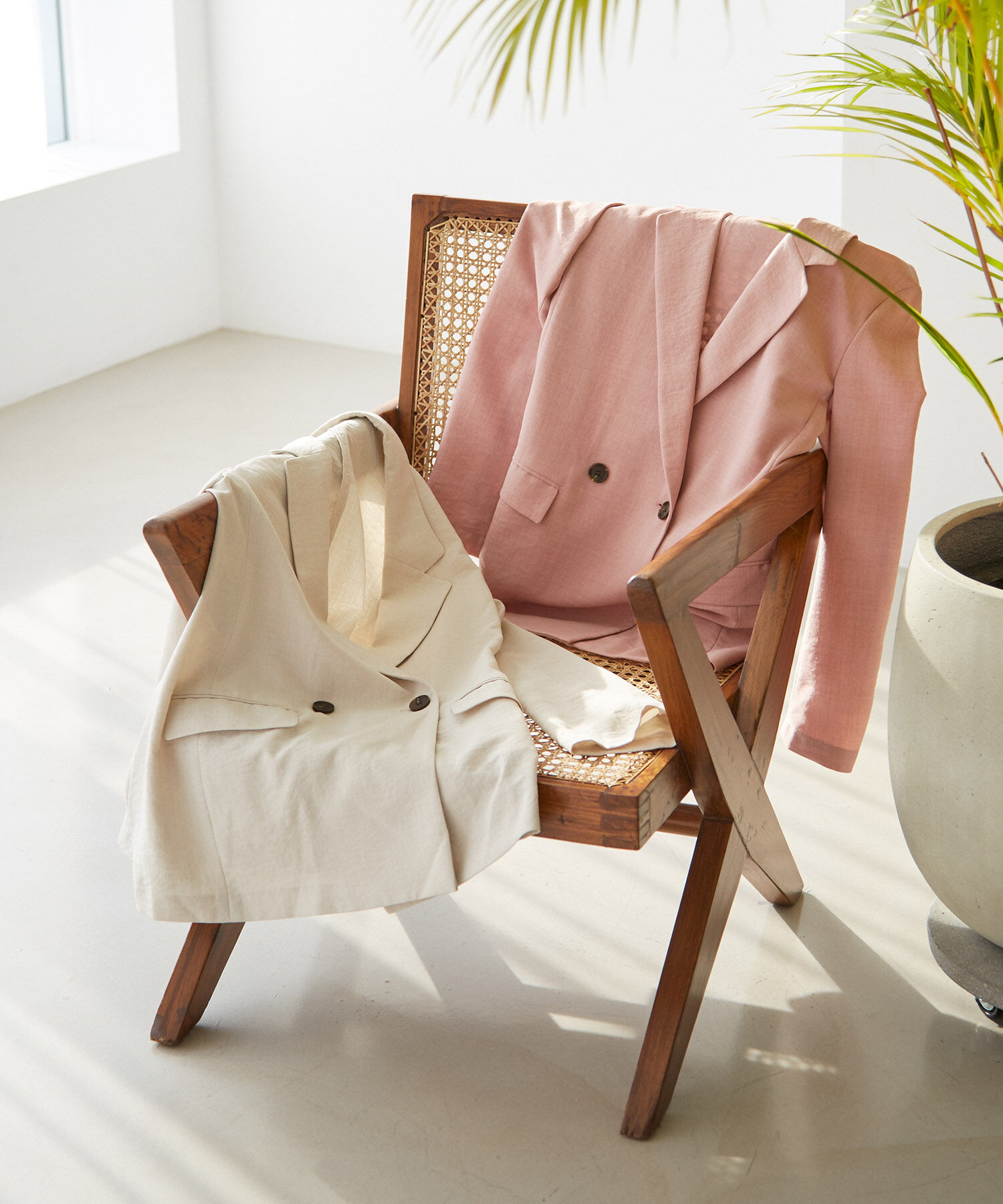 VIS「美easyテーラードジャケット【洗える】」|テーラードジャケット|