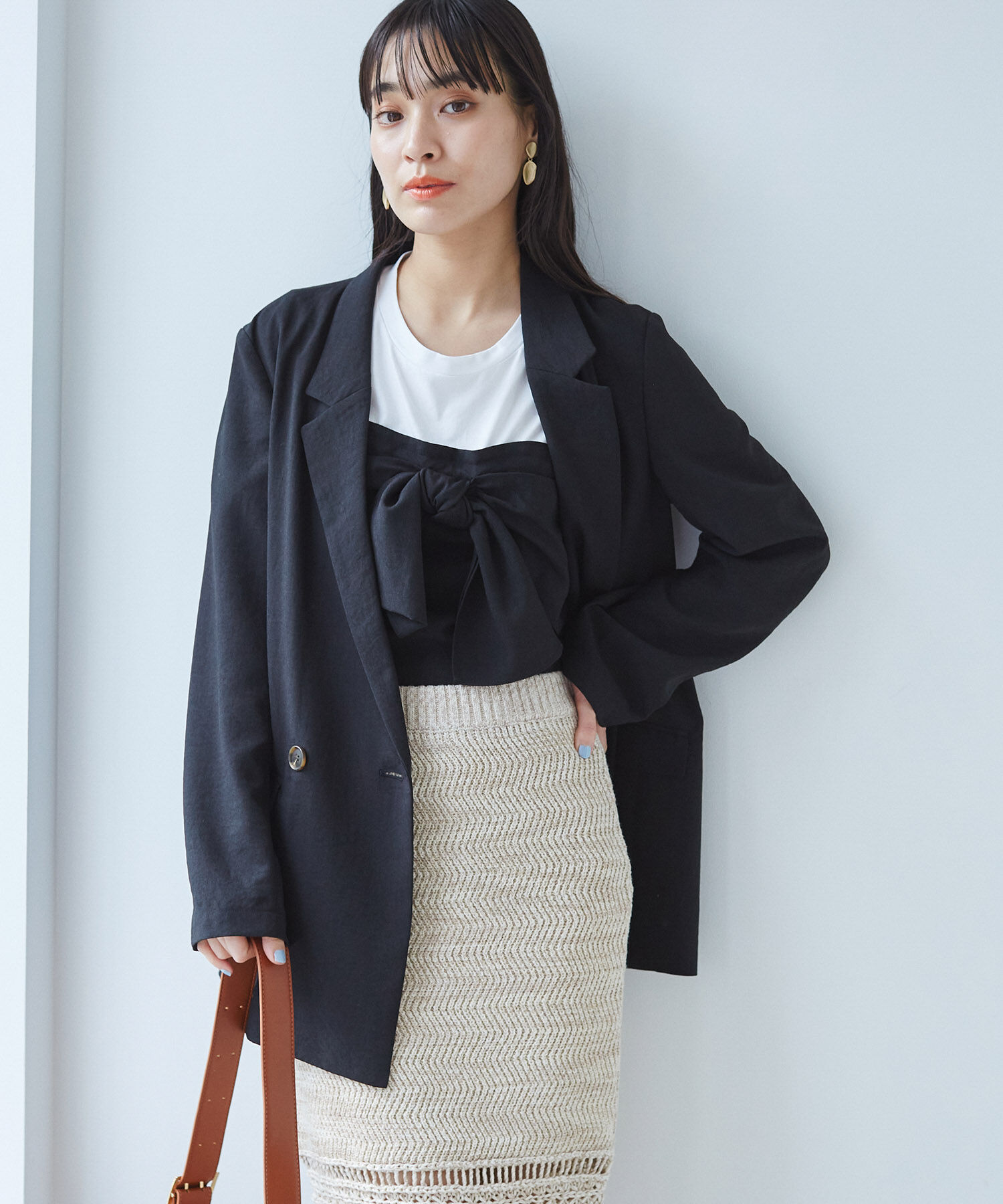 VIS「美easyテーラードジャケット【洗える】」|テーラードジャケット|