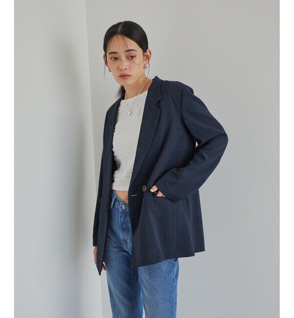 VIS「美easyテーラードジャケット【洗える】」|テーラードジャケット|