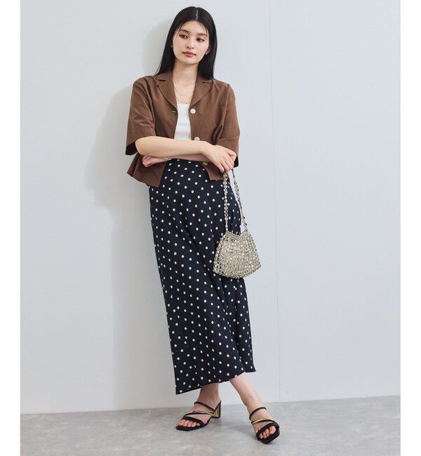 VIS「リラックスナロースカート」|スカート|